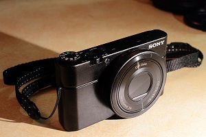 blogの撮影に使用しているカメラ。SONY RX-100